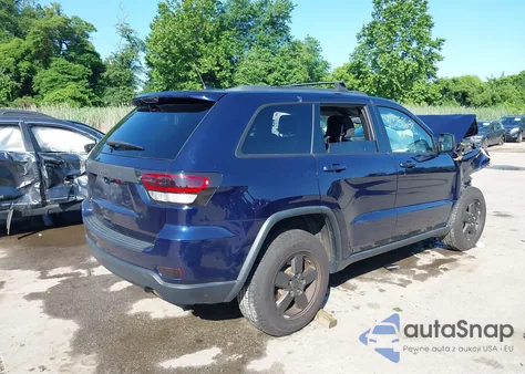 2012 Jeep Grand Cherokee Laredo из США, поврежденный, VIN 1C4RJFAG1CC289024